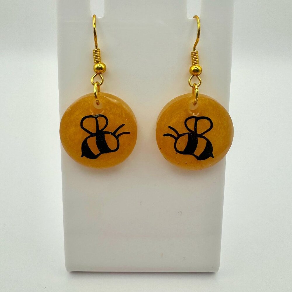 Honey Bee Earrings